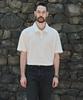STCO Vertical Knit Collar Short Sleeve T-Shirt_Ivory (Semi-Oversized Fit)_Stsxb38Nsi