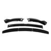 Front Splitter for  2020 - 2023 Dodge Charger V2 Front Bumper Lip ABS 4PCS Widebody Kit Front Bumper Lip Splitter