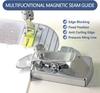 Guida Magnetica per Cuciture per Macchina da Cucire Multifunzionale Orli Linea Retta Righello da Cucito Universale Accessori per Macchina da Cucire