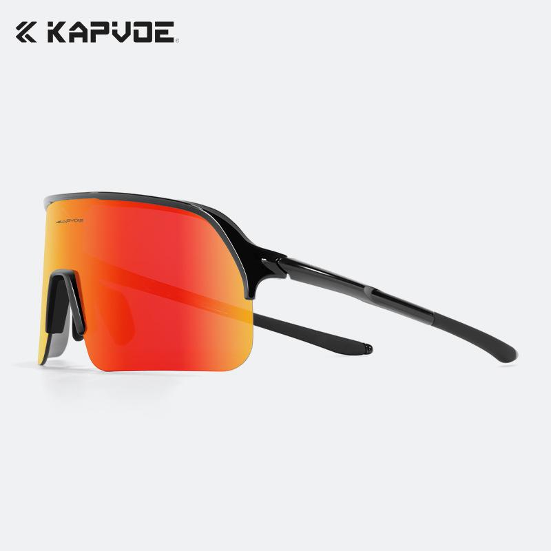 

KAPVOE Color-changing cycling glasses for bicycles and motorcycles, outdoor sports, colorful windproof goggles, UV protection TK9412A-Q-1L-01