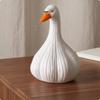 Duck Figurine Carved Resin Ornament Feather Textures