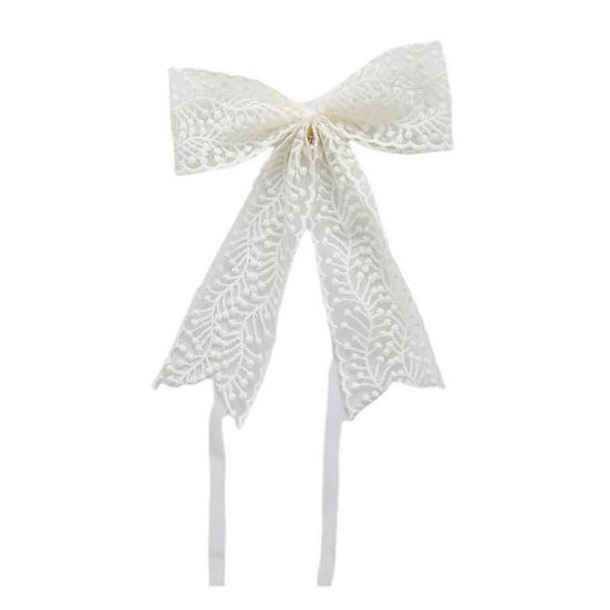 Romantický držák na záclony Vzor květina/větve/sněhové vločky Jedinečná spona na přidržování sladké krajky