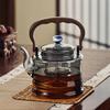 1200ML Starry Sky Lid Glass Teapot With Infsuer Strainer Stove-boiled Tea Tea Pot Kungfu Tea Set Teaware