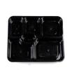KAZHI Disposable 6-Compartment Takeaway Meal Trays