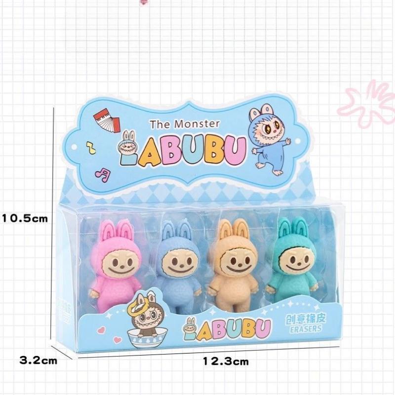 Cute Eraser Box for Primary School Students 3D Stereoscopic Eraser Children's Stationery Gift