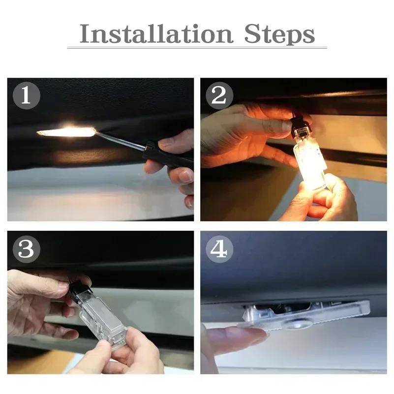 2PCS Car Door Projector Welcome Ghost Shadow Light Accessories For Opel Adam Ampera Corsa Insignia Karl Rocks-e Astra New Energy