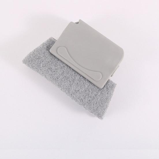 3Pcs Window Track Cleaner Brush Dual-Head Crevice Brush Ergonomic Handle Window Groove Sliding Door