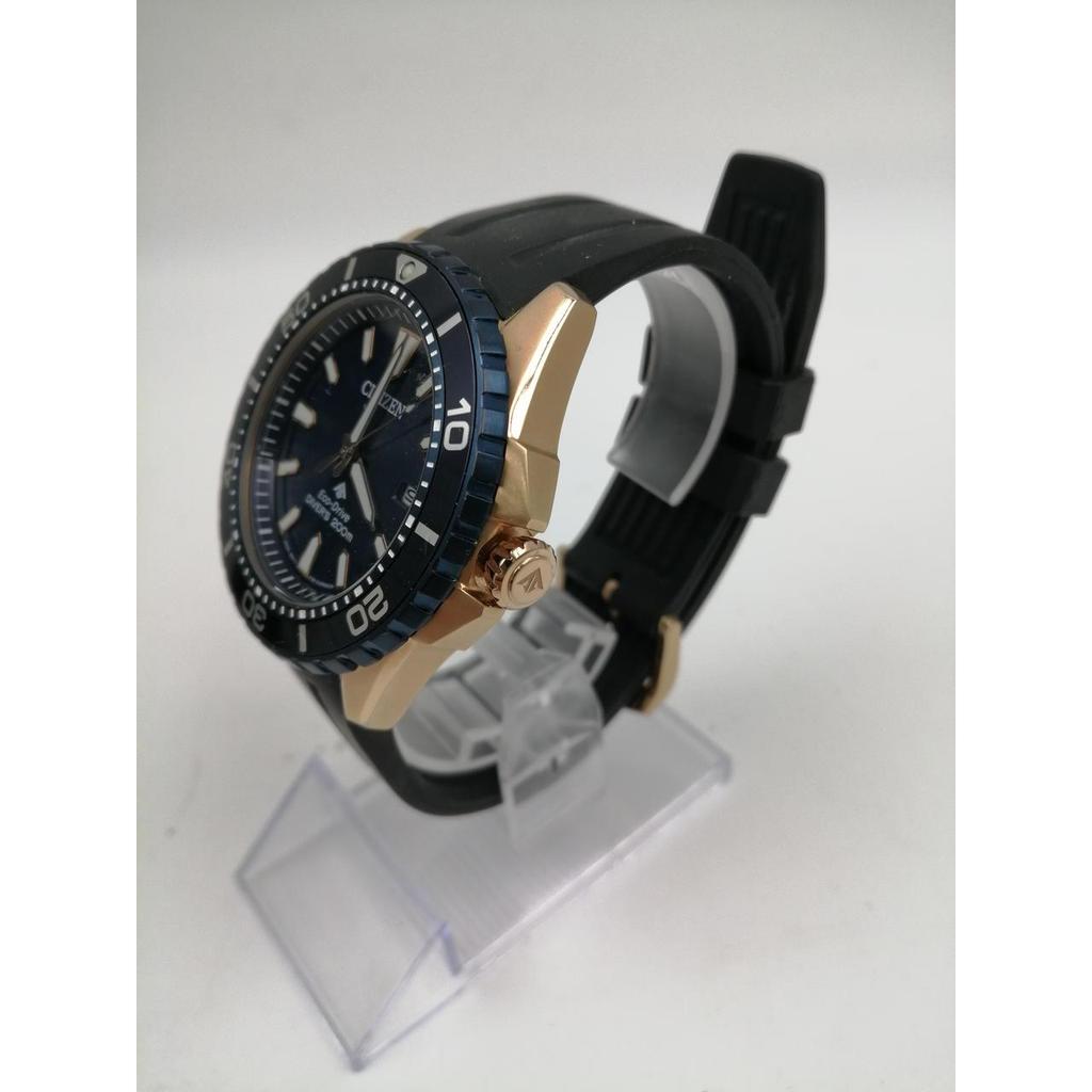 Used CITIZEN E168-003FR08 STER Eco Drive Diver Solar