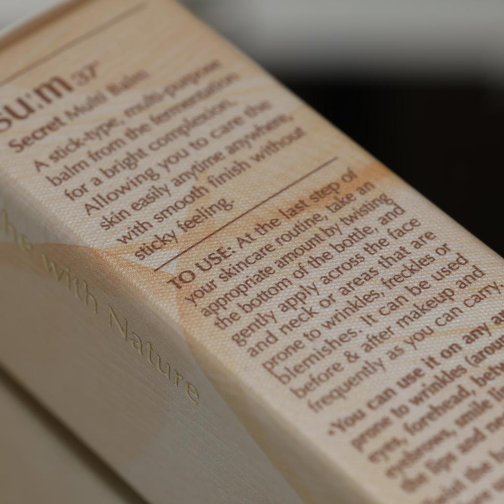 SUM37 Secret Multi Balm 7g