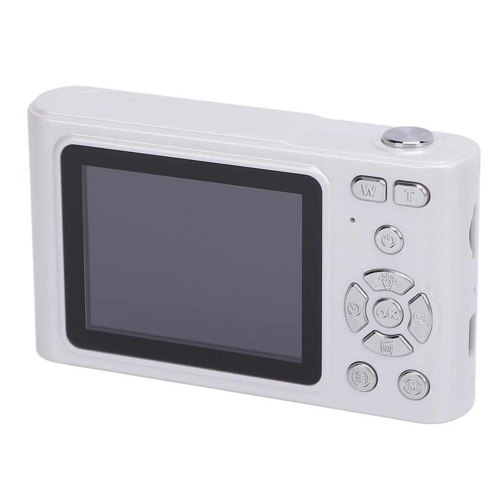 Digital Camera 16x Zoom 4K 48MP 2.4 Inch IPS Screen Anti Shake Video Recording Compact Digital Camera for Travel with