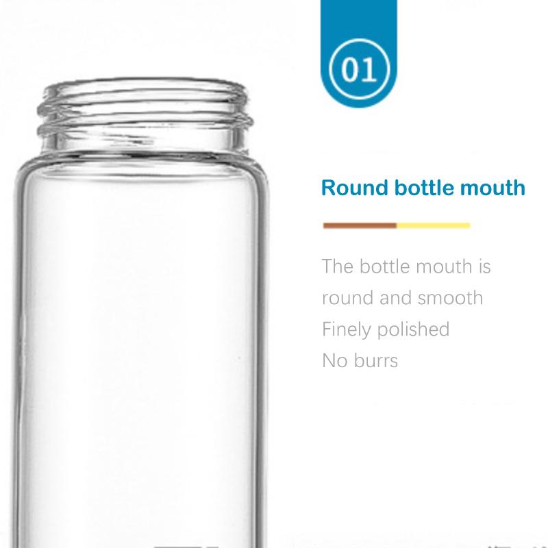 1Pcs Coffee Bean Glass Tube With Wood Tool Bottled Tubes Grain Storage Wooden Sealed Airtight Canisters Coffee Beans Storage Con
