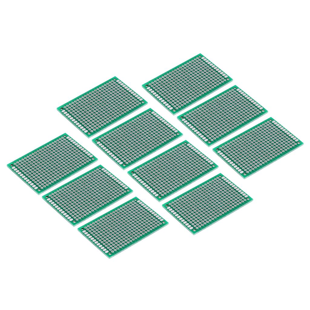 10 Piece 4 x 6cm Double Sides Prototyping DIY Soldering Universal PCB Circuit Board