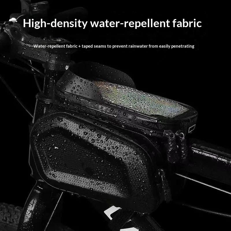 Bicycle Bags Bike Top Front Tube Frame Bag Touchscreen Phone Holder Case Storage Road Bike Bag Cycling Accessories And Parts