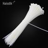 Hesdick White Nylon Self-Locking Cable Ties