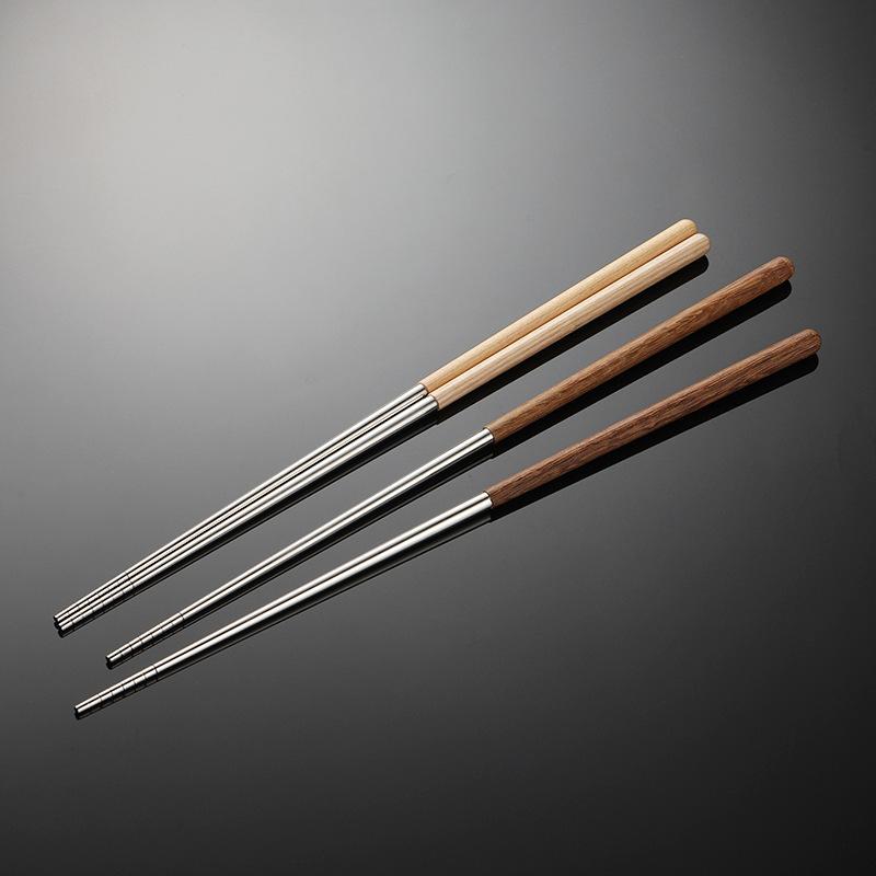 Extended Wooden Handle Fried and Heat-resistant Hotel Hot Pot Chopsticks