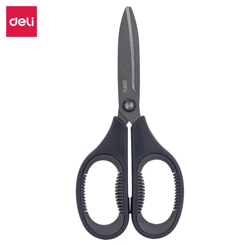 Deli 77754 Teflon Stainless Steel Office Scissors