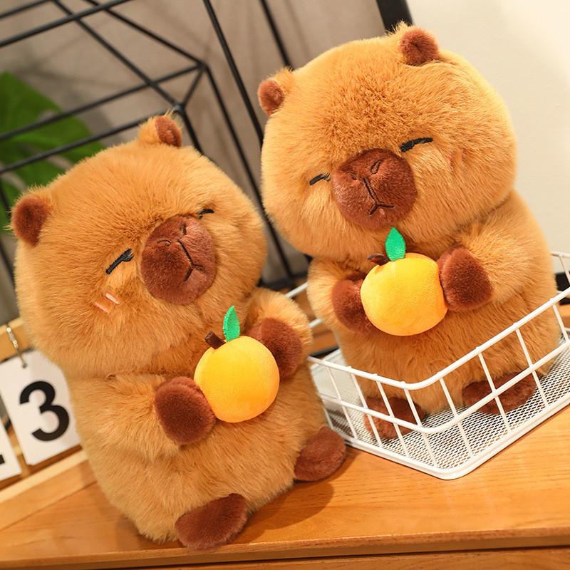 Capybara Plush Toy With Super Soft Short Plush For Kids And Birthday Gifts