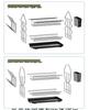 Double-Layer Kitchen Dish Rack with Large Capacity Drip Tray