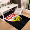 Vfb Fc Crest Printed Area Rug for Office, Chair Rug, Decorative Carpet Floor Mat, Large Size Fan gifts Christmas gifts