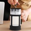 French Press konvice na kávu s filtrem Domácí konvice z vysoce borosilikátového skla pro kavárnu Přenosný kávovar Přenosný kávovar Láhev na vaření čaje
