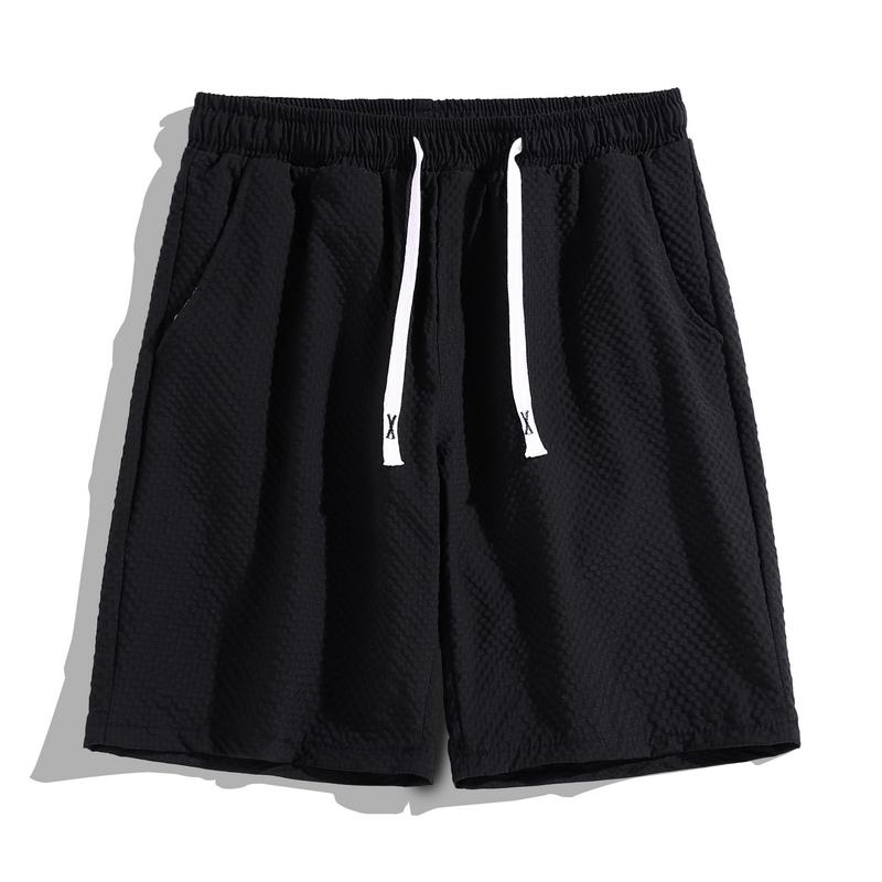 Summer Casual Shorts Man Vintage Clothes Plus Size Elastic Waist Short Shorts