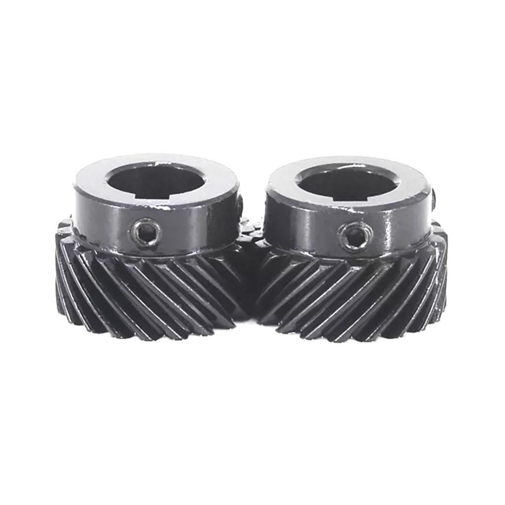 1.5M Helical Gear 45-Degree 12/13/14/15/16/17/18/19/20 Tooth Spiral Metal Gear Parallel Staggered LEFT/RIGHT