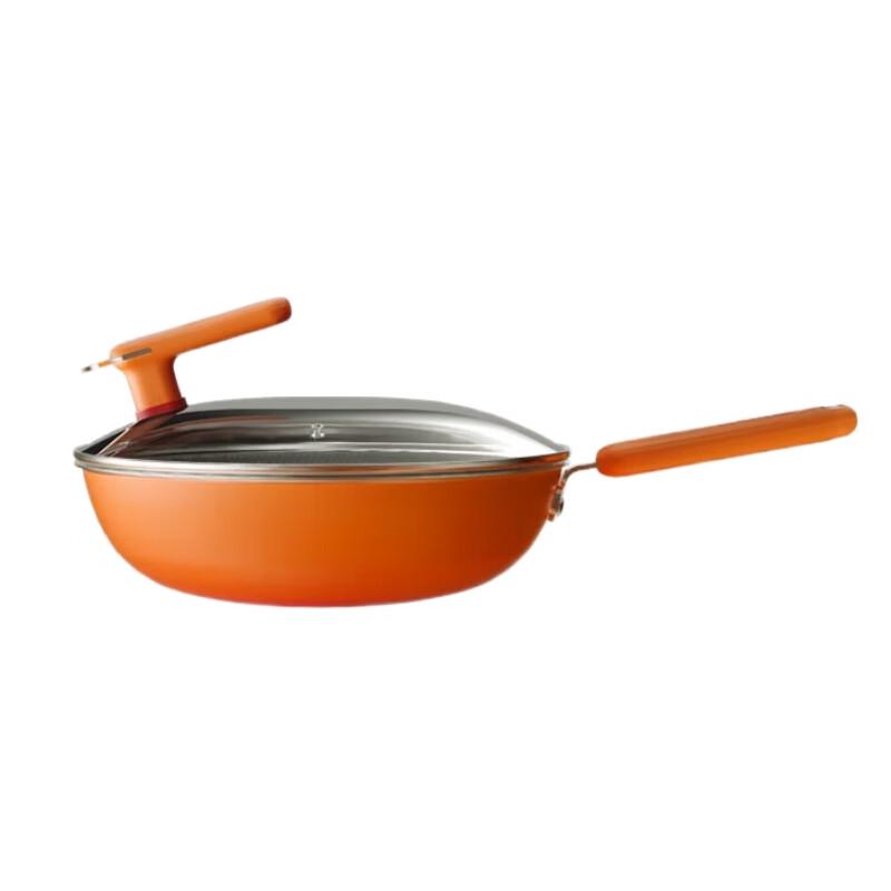 Kangbach 316L Stainless Steel Honeycomb Stir-fry Wok