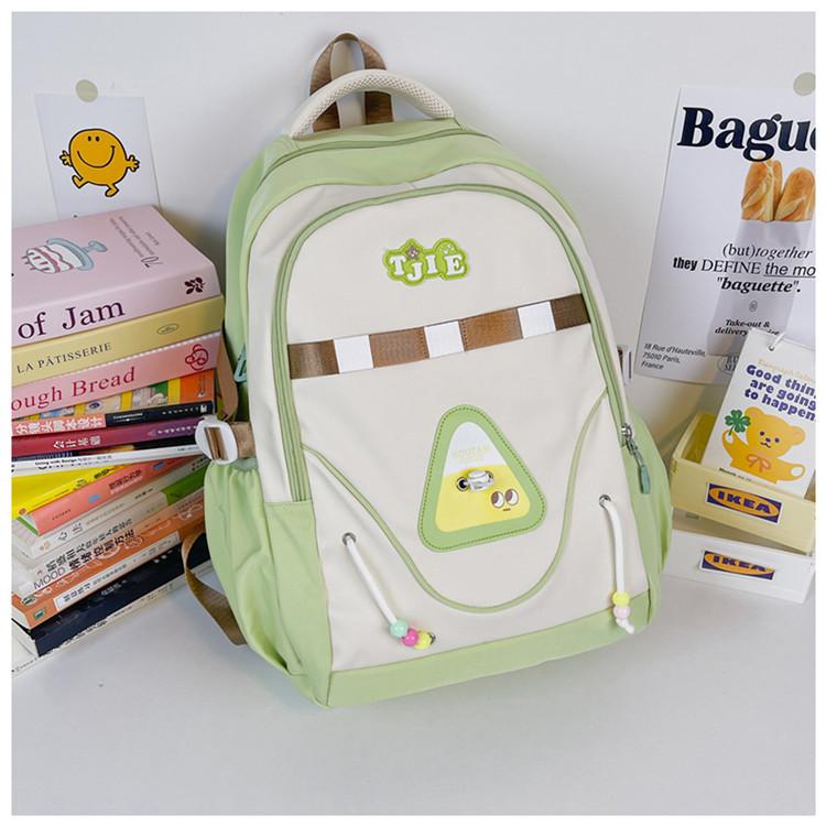 

Рюкзак женский повседневный с уменьшением нагрузки, большой вместимости, для старшеклассниц и студенток колледжей, школьная сумка для учениц начальной и средней школы зелёный