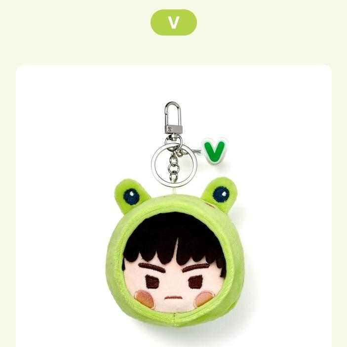 BTS კუნძული SEOM სახის გასაღების საკიდში