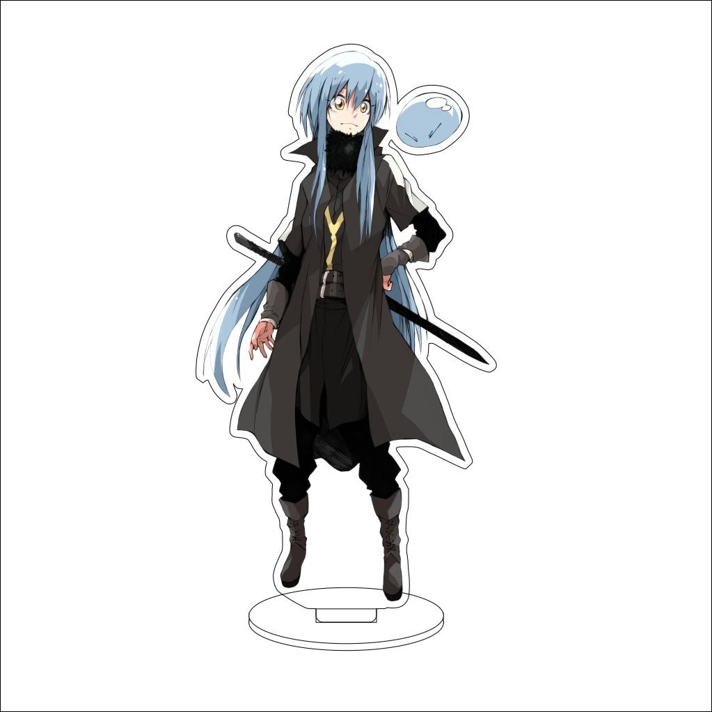 16CM Anime Cosplay Acrylic Stand Ornaments Rimuru Tempest Diablo Veldla Tempest shuna Shizue Izawa Figure Stand Halloween Gifts