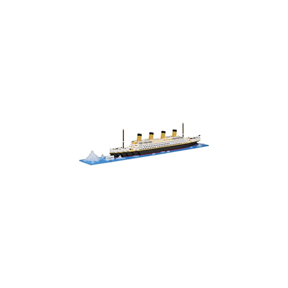 

Kawada nanoblock Titanic Real Hobby Series Building Kit 240 Pieces
