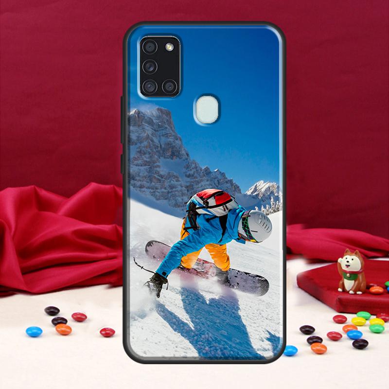Sport Snowboarden Hülle Für Samsung Galaxy A34 A54 A14 A12 A52 A22 A32 A42 A72 A13 A33 A53 A50 A51 A71 Coque