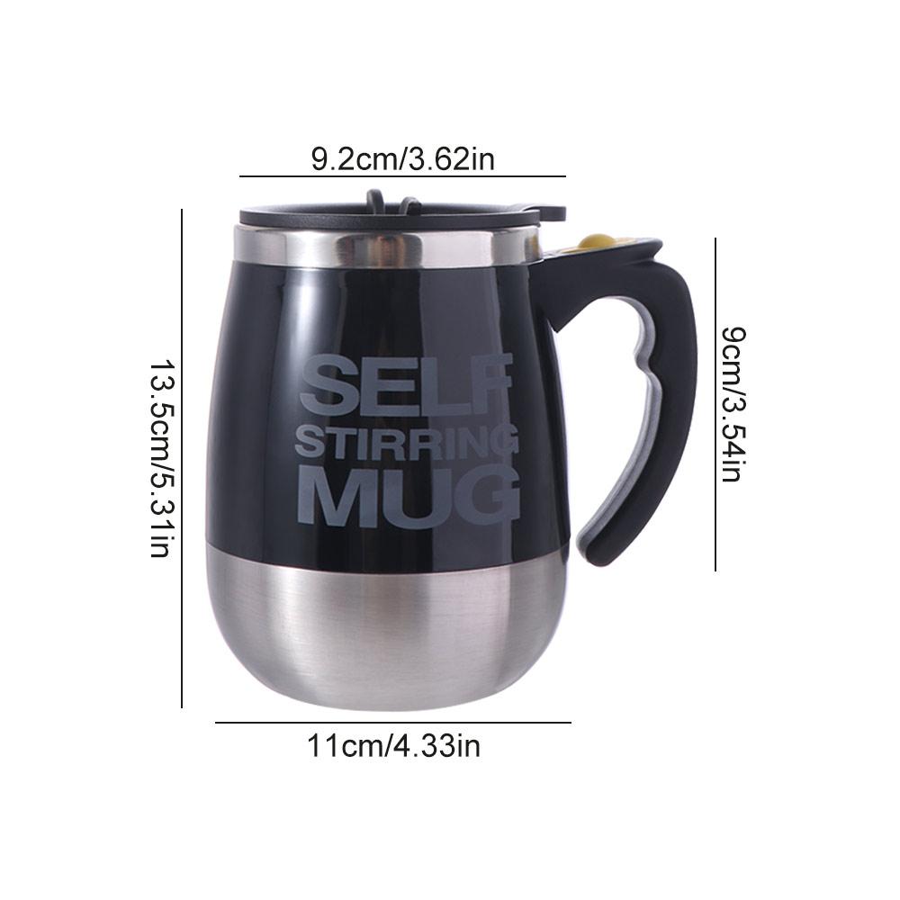 Automatic Mixing Cup 450ml Lazy Mixer Portable Coffee Blender  Tea