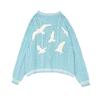 2026 European & American Women's Autumn/Winter Embroidered Knit Cardigan - Loose Casual Sweater