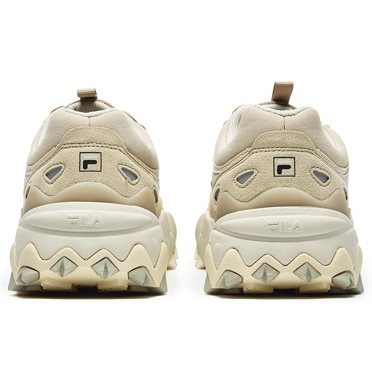 Fila Oakmont 2 Textile, Synthetic Leather, TPU Vintage Low Top Casual Shoes Men's Sandy/Pelican Color F12M242113FSP