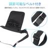 Samcos Nylon Waist Pouch Tool Bag for Apron Waist Bag with Pockets Childcare/Work, Bag, Belt, Multi-functional (Black)