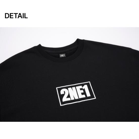 Koncert 2NE1 2025 VÍTEJTE ZPĚT Přídavek v Soulu Mikina s reliéfním potiskem