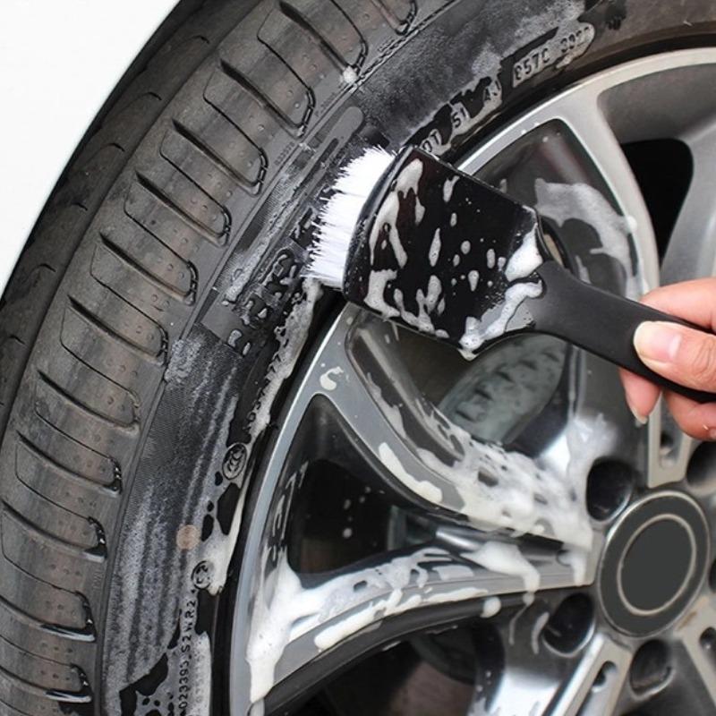 Auto Reifen Felgenbürste Radnabe Reinigungsbürsten Auto Räder Detaillierung Reinigungszubehör Schwarz Reifen Auto Waschwerkzeug