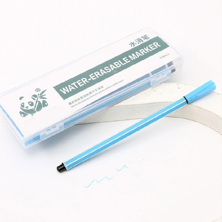 12Pcs Water Soluble Fabric Marking Pen Water Erasable Fabric Marker for Clothing Pattern Making Quilting Sewing Craft