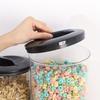 Sturdy Food Dispenser with Sealed Lids Designs for Dry Goods Storage Preservation