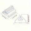 10/20 transparent card display stands, card holders, card holders, business card holders, and party seat display holders