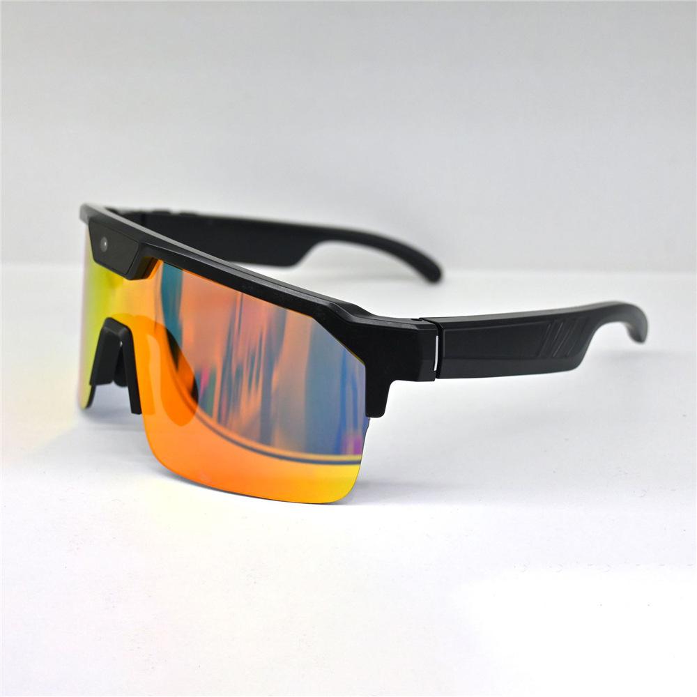 Crosser Q01 Smart Glasses: 8MP Camera, Video Recording, 6-Axis Gyro Stabilization, Ideal for Outdoor Sports & Cycling.