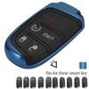 Soft Car Key Fob Cover Fit For Jeep Grand Cherokee Renegade Chrysler Dodge Ram Durango Charger Challenger Journey Dart