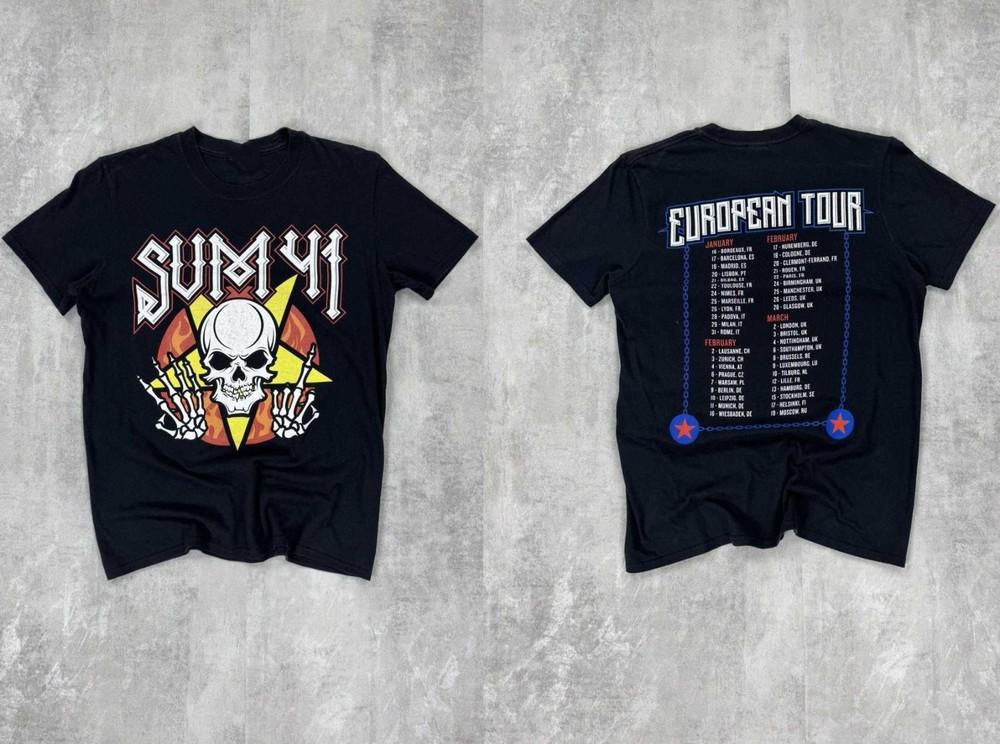 New Vintage SUM 41 European Gift For Fans Unisex All Size T-Shirt PI190 Unisex T-Shirt XL