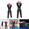 Copertura Manichino da Pugilato Grappling Wrestling Punching Pelle PU Non Riempito Personalizzabile