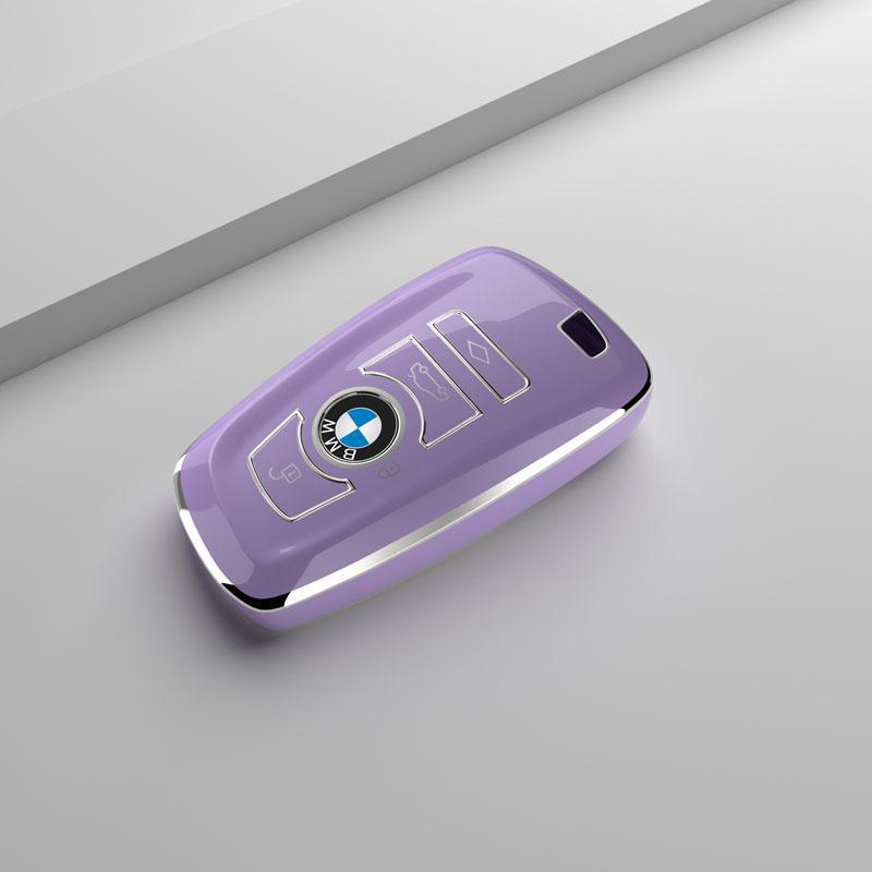 BMW X3 Key Case (2011-2016 Models) - Luxury Shell with Buckle, Simple Design for Men