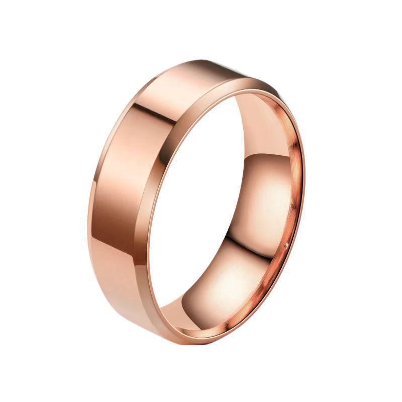 Men's Matte Titanium Steel Ring - Stylish Stainless Steel Design, Popular In Japanese, Korean, European, and American Fashion.