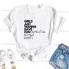 Les filles veulent juste s'amuser FundaUnisextal HuUnisex Droits T-shirt Femme Été Manches Courtes T-shirts Féministes Femme T-shirt