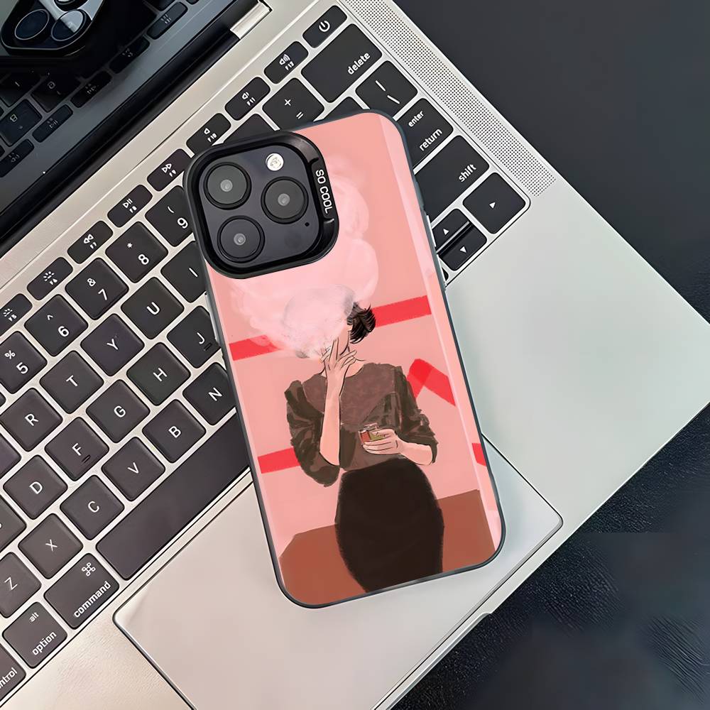 Twin Peaks Fire Walk With Me For Black Candy Matte Cover iPhone 17,16,15,14,13,12,11,Pro,MAX,Plus iPhone14Plus