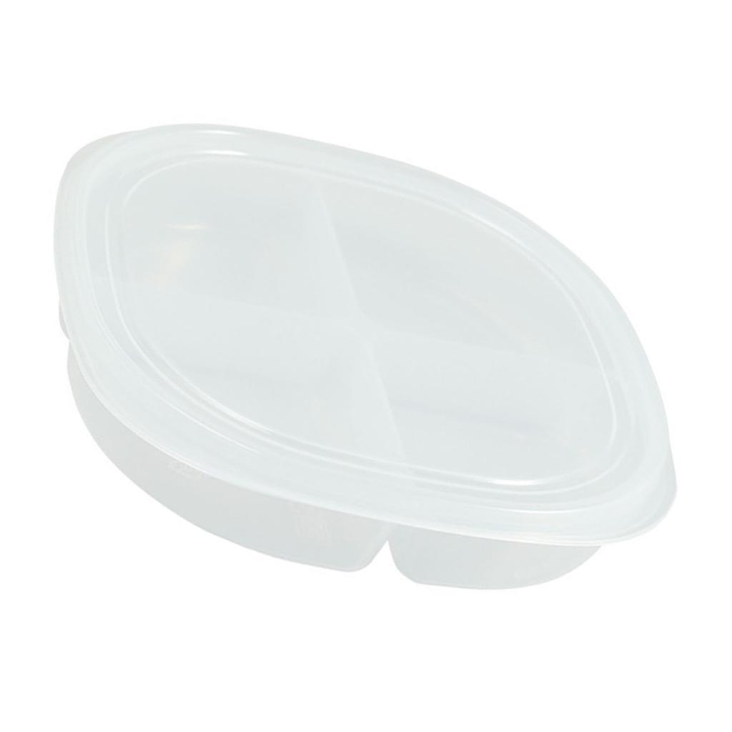 Pojemnik do przechowywania żywności Wielokomorowy Pojemnik na mięso Pudełko z pokrywką do domu i kuchni